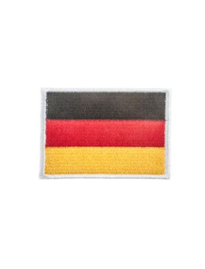 Bügelpatch Deutschland-Flagge 7x5cm Farbe: schwarz/rot/gold