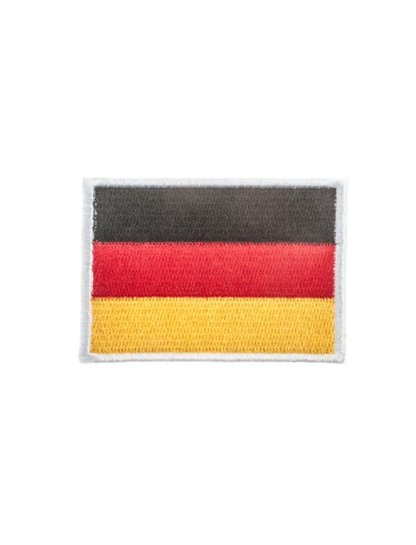 Bügelpatch Deutschland-Flagge 7x5cm Farbe: schwarz/rot/gold