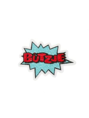 Bügelpatch Motto 'Bützje' 2018/2019 Farbe: