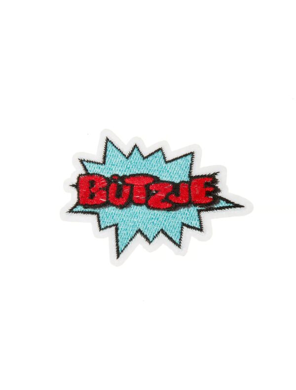 Bügelpatch Motto 'Bützje' 2018/2019 Farbe: