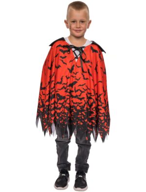 Cape Fledermäuse Kinder rot/schwarz one size
