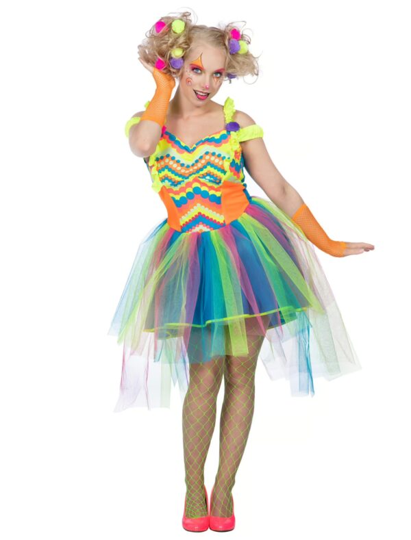 Clown Moderna Damen bunt 38 Farbe: bunt