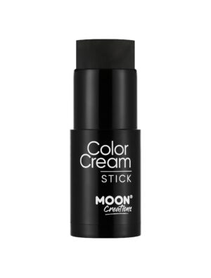 Color Cream Stick 21g schwarz Schminke für Karneval & Fasching