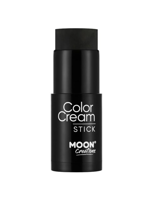 Color Cream Stick 21g schwarz Schminke für Karneval & Fasching