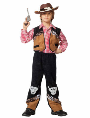 Cowboy Buffalo Kinder schwarz/braun