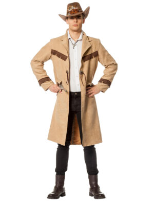 Cowboymantel deluxe beige 56