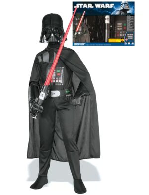 Darth Vader Set Kinder 4-tlg. S Farbe: