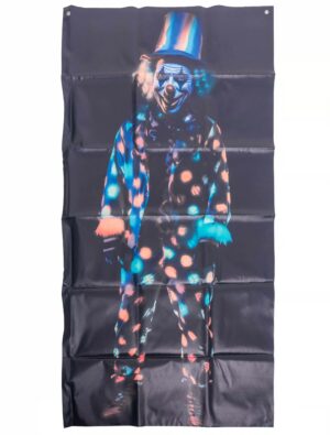 Dekotuch Tür Clown bunt Farbe: bunt