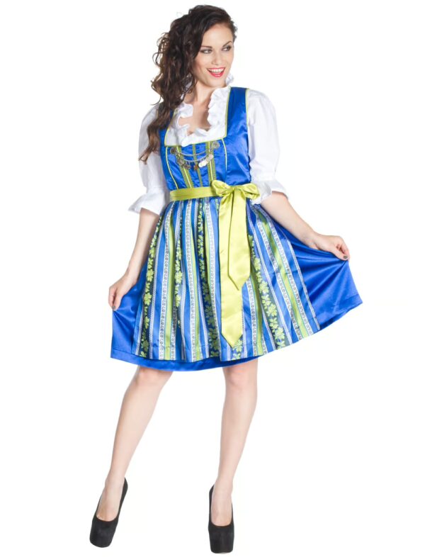 Dirndl Hannah Damen blau/grün 40