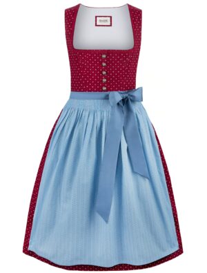 Dirndl Julina Damen bordeaux 40