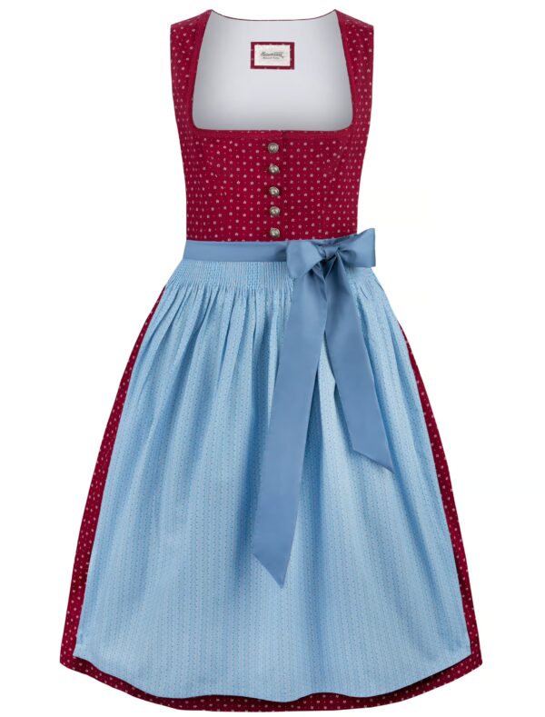 Dirndl Julina Damen bordeaux 40