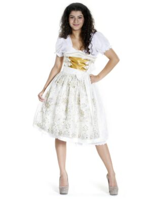 Dirndl Selina 44 Farbe: weiß