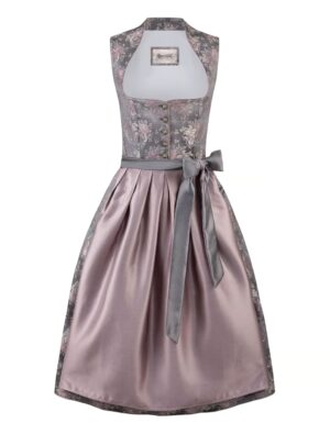 Dirndl Willow Blumenmuster Damen rosa 36