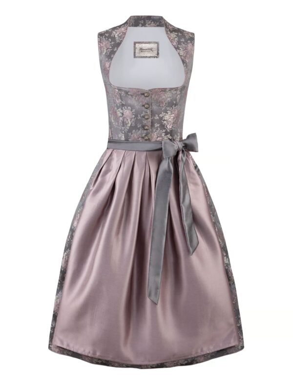 Dirndl Willow Blumenmuster Damen rosa 36