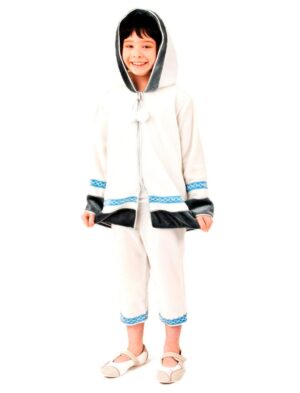 Eskimo Mädchen weiß 2-tlg. 152
