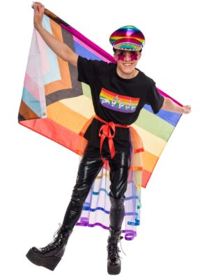 Fahne Pride 150x90cm Farbe: rainbow