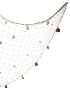 Fischernetz mit Muscheln 1x1