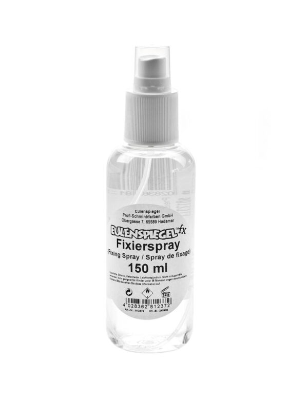 Fixierspray 150ml Schminke für Karneval & Fasching Farbe: keine Farbe
