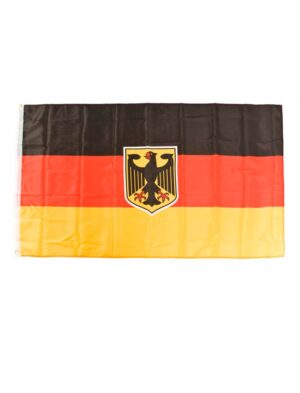 Flagge Deutschland mit Adler 90x60cm Farbe: schwarz/rot/gold