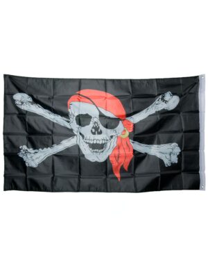 Flagge Pirat 150x90cm Farbe: schwarz