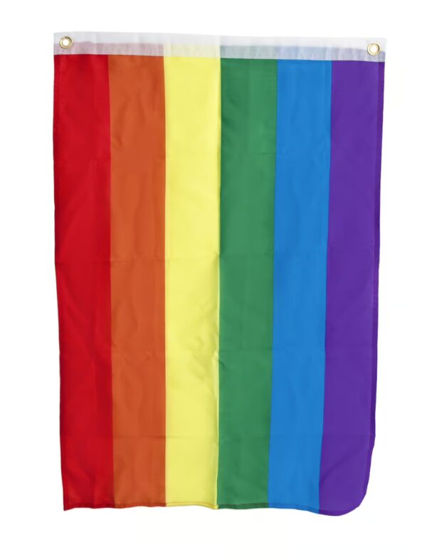 Flagge Regenbogen 150x90cm Farbe: mehrfarbig