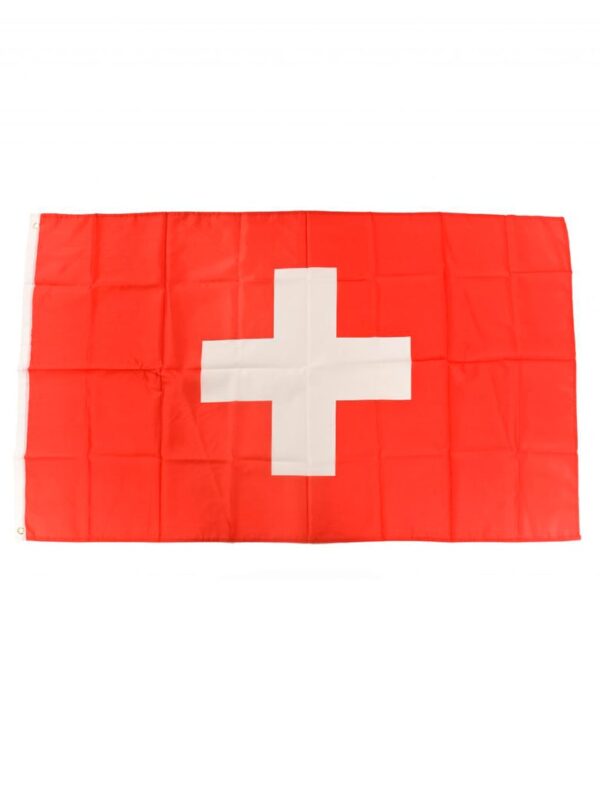 Flagge Schweiz 150x90cm Farbe: rot/weiß