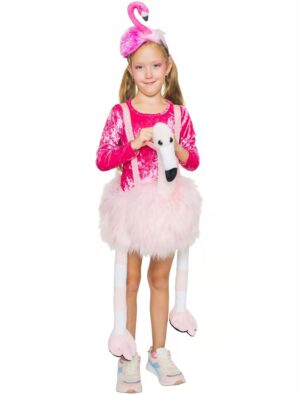 Flamingo Plüsch zum Umhängen Kinder rosa one size