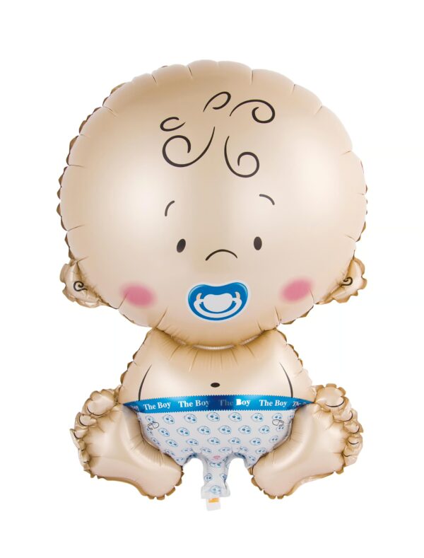 Folienballon Baby Junge S Farbe: blau