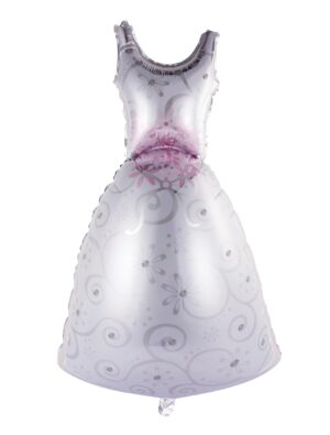 Folienballon Braut 2XL Farbe: weiß