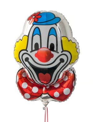 Folienballon Deiters Clown L Farbe: bunt