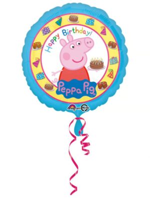 Folienballon Schwein Happy Birthday S Farbe: bunt