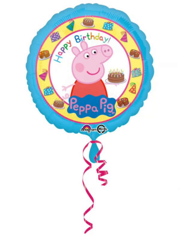 Folienballon Schwein Happy Birthday S Farbe: bunt