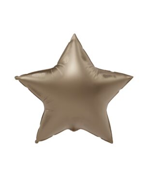 Folienballon Stern S matt gold