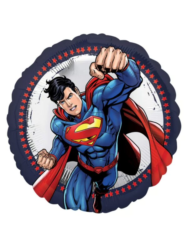 Folienballon Superman S Farbe: bunt