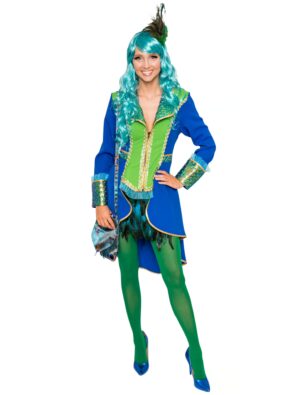 Frack Pfau Damen blau/grün 36