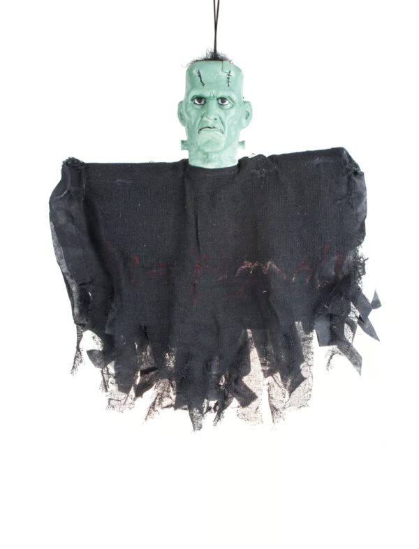 Frankenstein mit Banner zum Aufhängen Farbe: schwarz