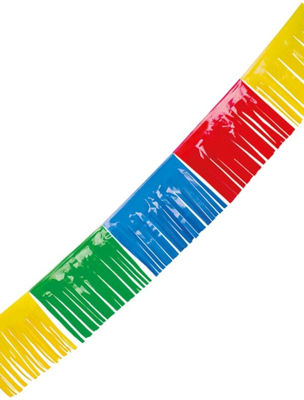 Fransengirlande bunt 10m Farbe: bunt