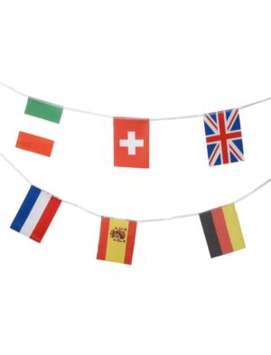 Girlande International 5m Farbe: mehrfarbig