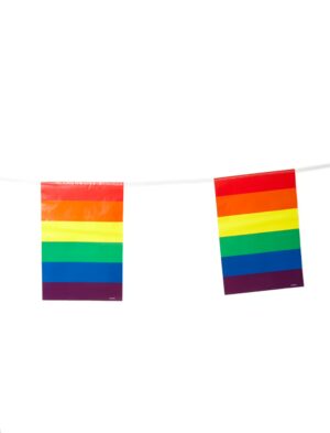 Girlande Regenbogen 10m Farbe: rainbow