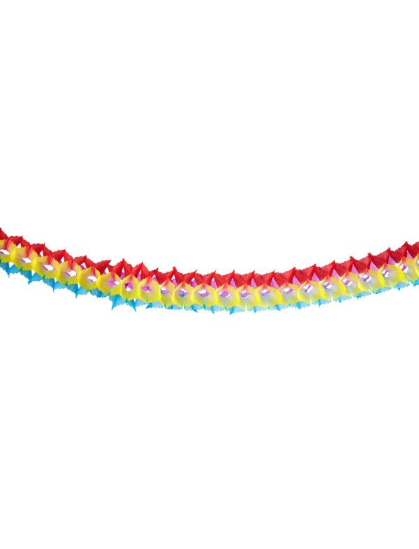 Girlanden bunt 4-fach 2m Farbe: bunt