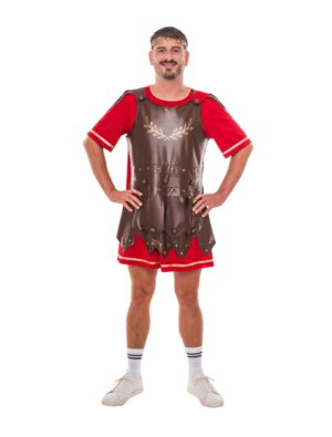 Gladiator 3-tlg. Herren braun/rot S/M