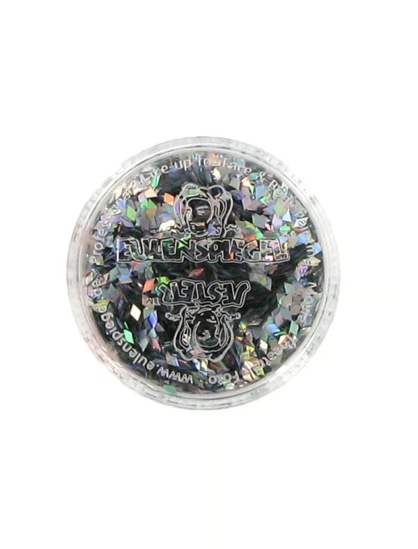 Glitzer 6g Diamanten silber Schminke für Karneval & Fasching