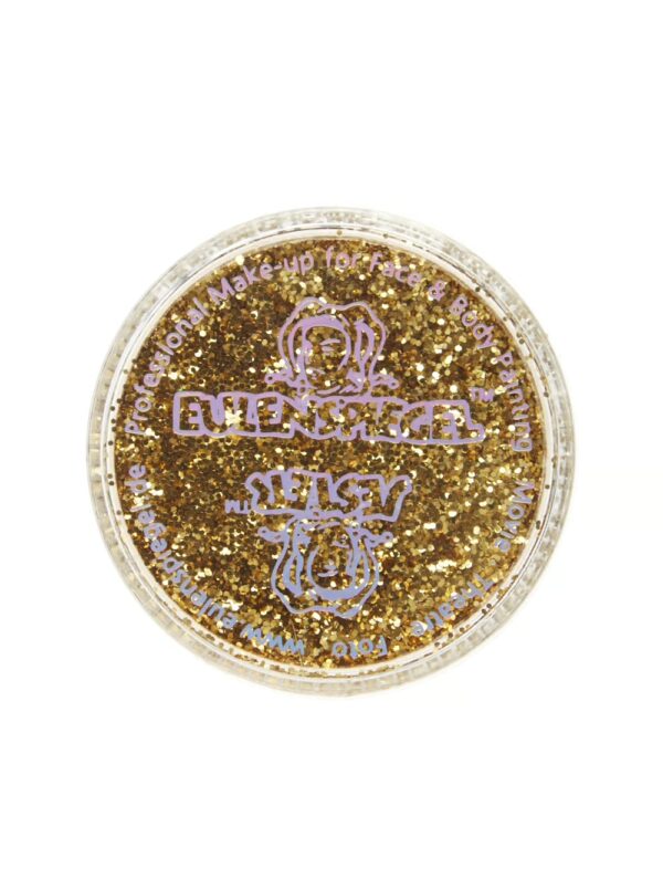 Glitzer 6g classic gold Schminke für Karneval & Fasching