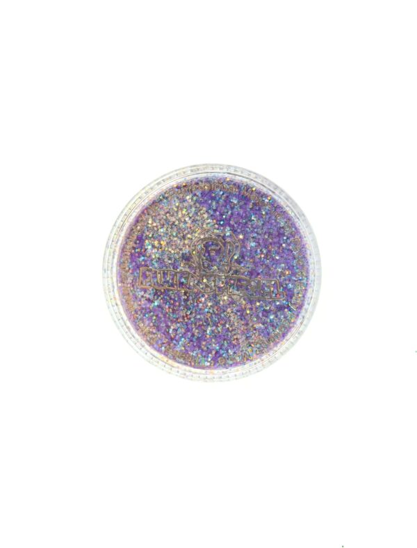 Glitzer 6g flieder Schminke für Karneval & Fasching