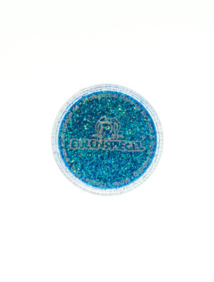 Glitzer 6g frosted lila Schminke für Karneval & Fasching