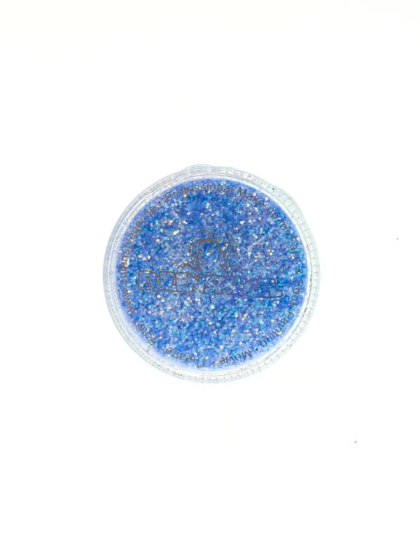Glitzer 6g pastellblau Schminke für Karneval & Fasching