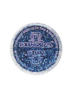 Glitzer 6g saphirblau Schminke für Karneval & Fasching