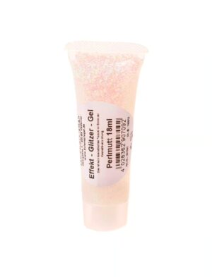 Glitzer-Gel 18ml irisierend Schminke für Karneval & Fasching Farbe: rosa