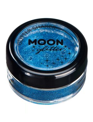 Glitzer Shaker Classic 5g blau Schminke für Karneval & Fasching