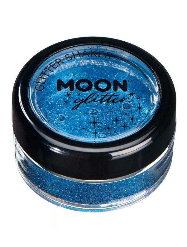 Glitzer Shaker Classic 5g blau Schminke für Karneval & Fasching
